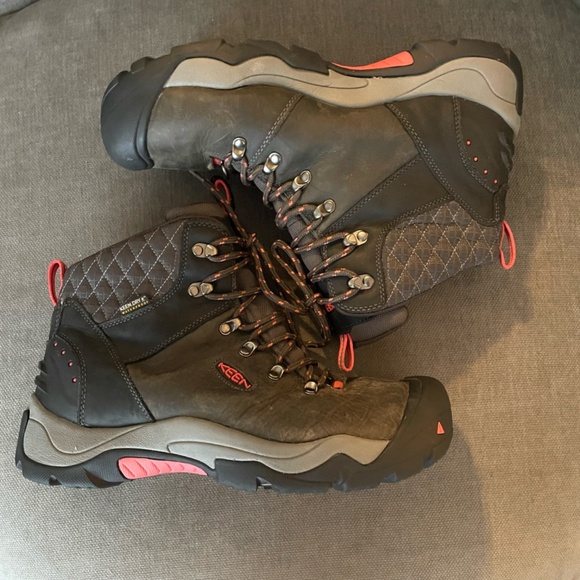 Keen Revel III Waterproof Winter Cold Weather Women's Hiking Boots Size 11 - Picture 4 of 13